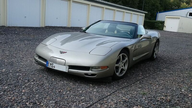 Silber Gebraucht 2001 Corvette C5 Cabrio | 19.999 € (Guter Preis) - Bild 1/4
