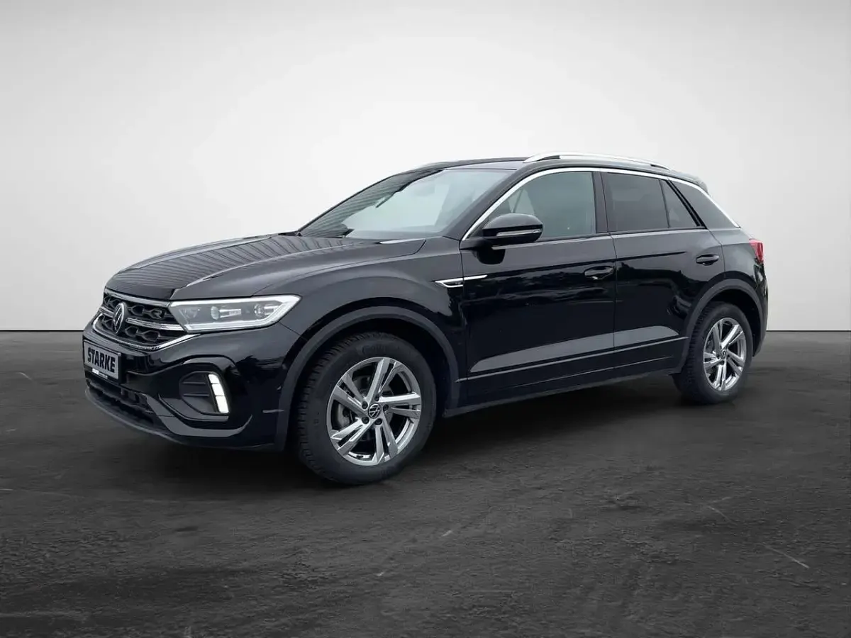 Gebraucht VW T-Roc R-line 150 PS (110 kW) 2025 Schwarz SUV