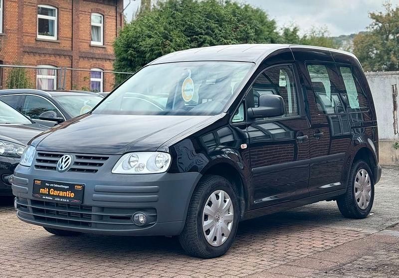 Gebraucht VW Caddy Life 105 PS (77 kW) 2009 Schwarz Van / Kleinbus