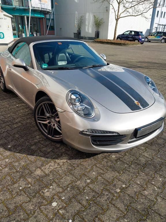Gebraucht Porsche 911 Carrera Cabriolet 349 PS (256 kW) 2012 Silber Cabrio