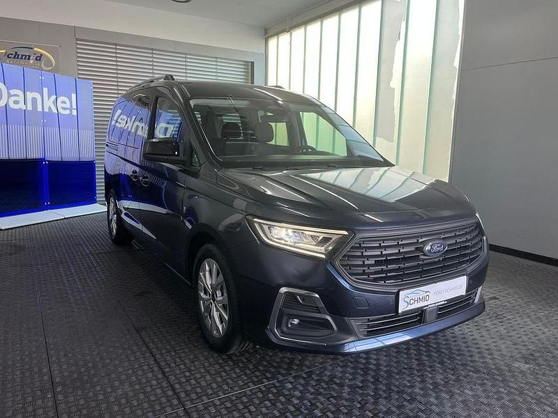 Neu Ford Tourneo Titanium 122 PS (89 kW) 2025 Blau Van / Kleinbus