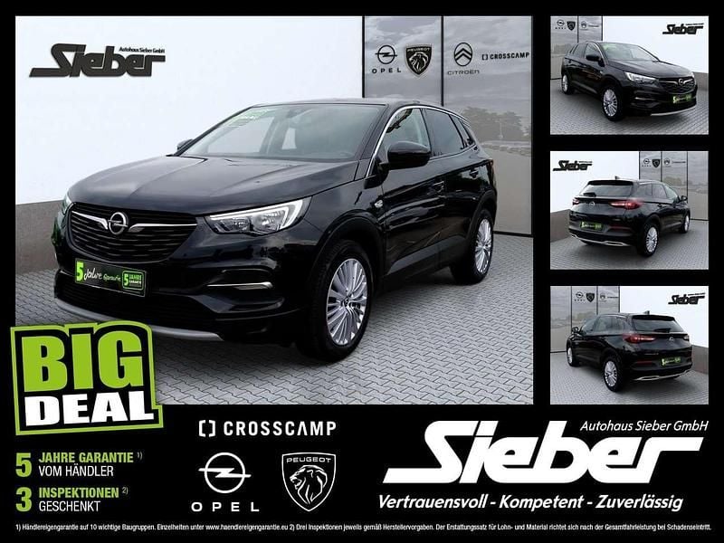 Diamant schwarz/karbon schwarz Gebraucht 2019 Opel Grandland X Innovation SUV | 13.990 € (Superpreis) - Bild 1/4