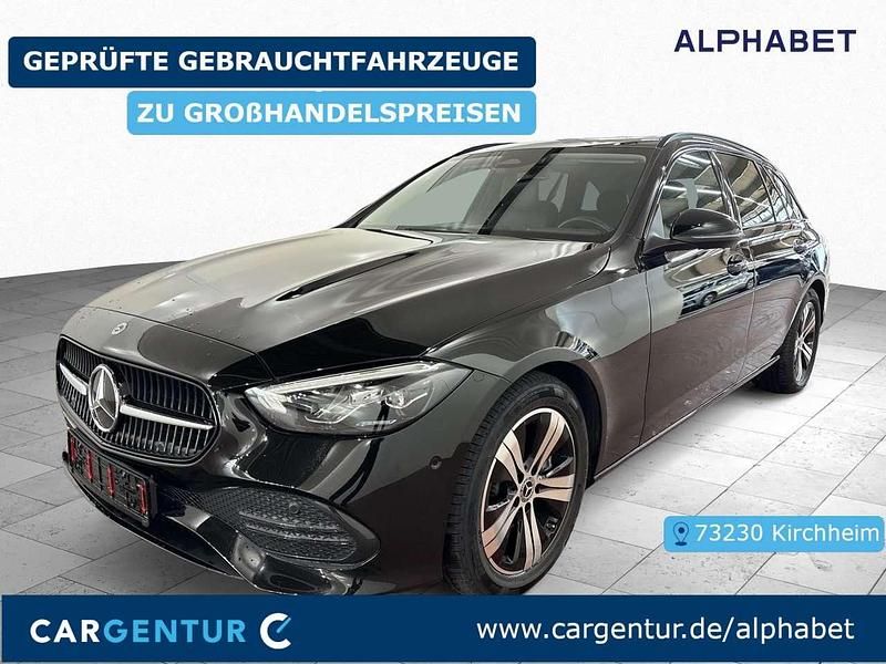 Obsidianschwarz Gebraucht 2022 Mercedes C200 Avantgarde Kombi | 26.597 € (Guter Preis) - Bild 1/2