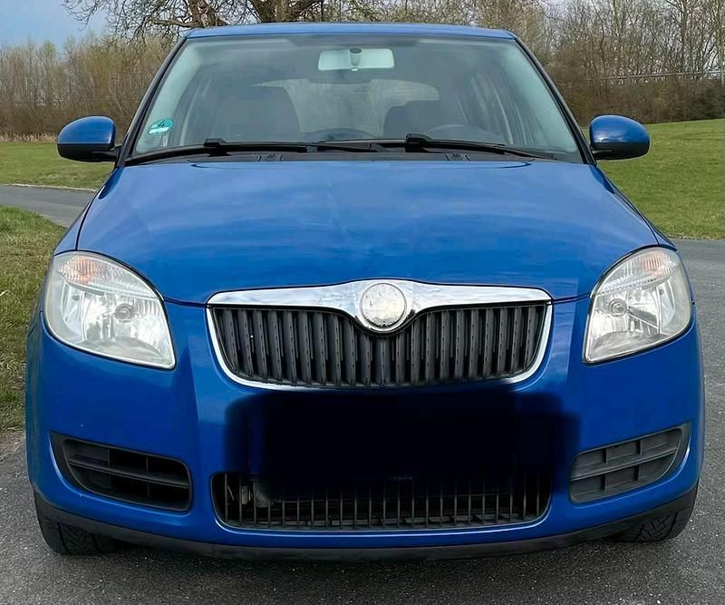 Gebraucht Skoda Fabia 2007 Blau Kleinwagen