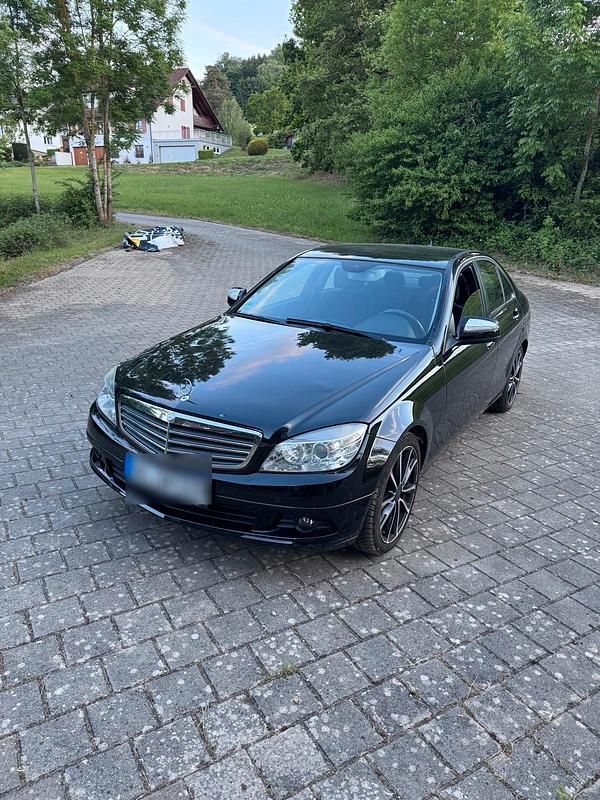 Schwarz Gebraucht 2008 Mercedes C220 Limousine | 4.800 € (Guter Preis) - Bild 1/4