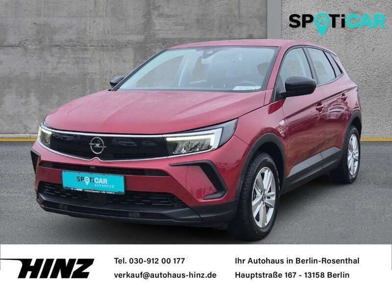 Rubin rot Gebraucht 2022 Opel Grandland X SUV | 22.490 € (Guter Preis) - Bild 1/4