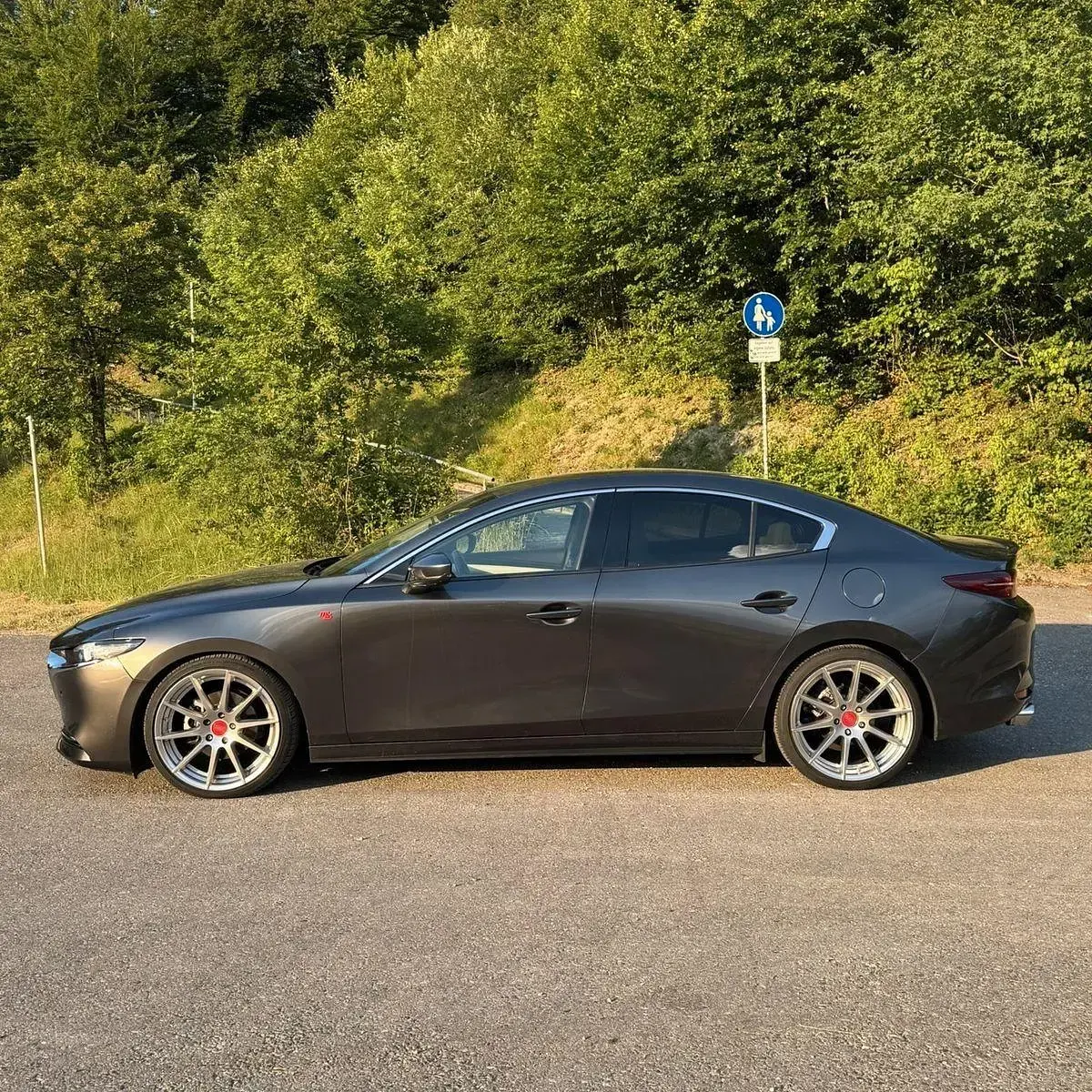 Gebraucht Mazda 3 Selection 179 PS (131 kW) 2019 Grau Limousine