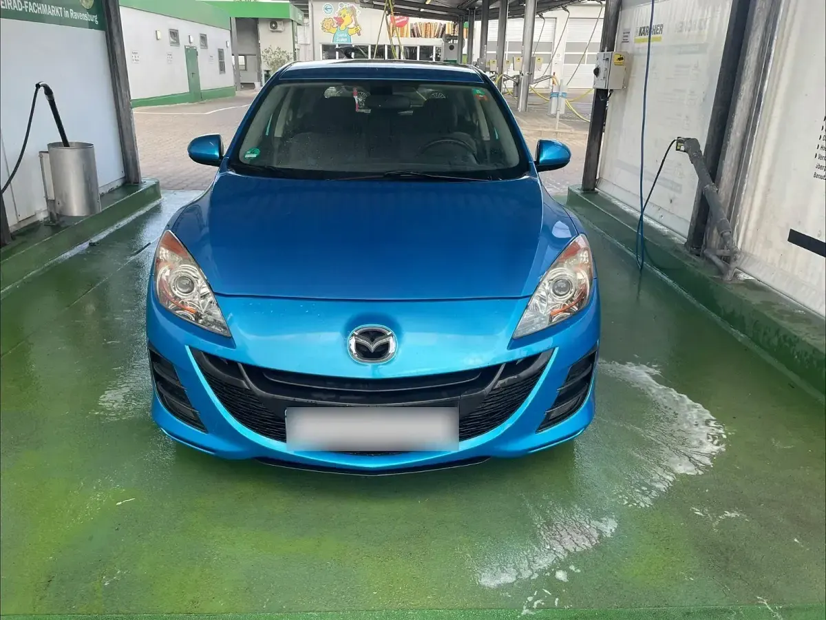 Gebraucht Mazda 3 High 151 PS (111 kW) 2009 Blau Limousine
