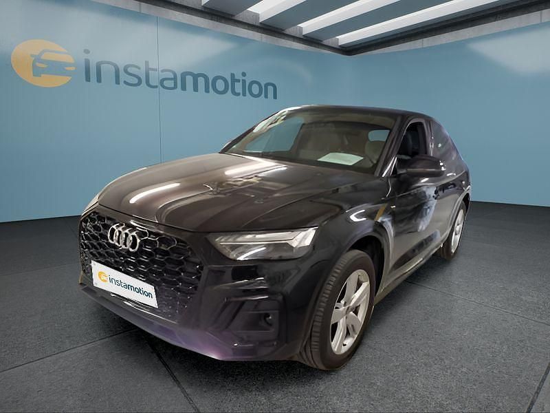 Schwarz Gebraucht 2022 Audi Q5 Sportback SUV | 40.449 € (Fairer Preis) - Bild 1/4