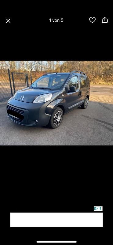 Schwarz Gebraucht 2010 Citroën Nemo Van / Kleinbus | 3.599 € - Bild 1/4