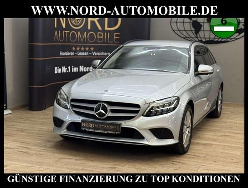 Silber Gebraucht 2021 Mercedes C200 Kombi | 20.990 € (Guter Preis) - Bild 1/3