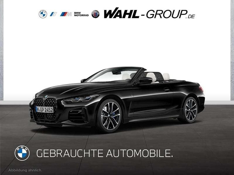 Saphirschwarz metallic Gebraucht 2022 BMW 440 M Sport Cabrio | 44.890 € (Etwas zu teuer) - Bild 1/4