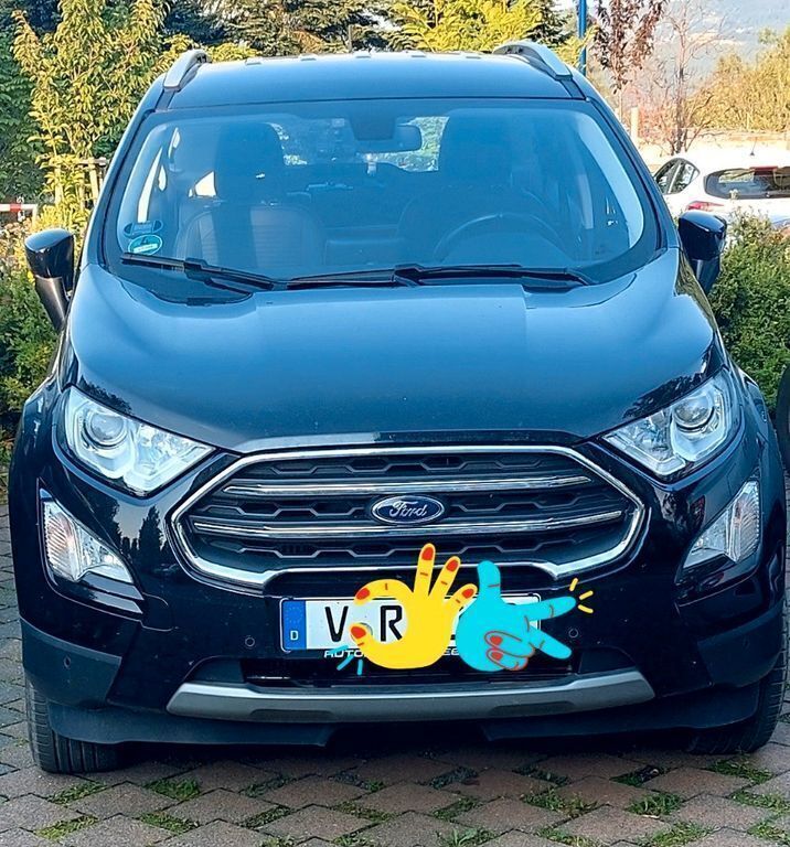 Schwarz Gebraucht 2018 Ford Ecosport Titanium SUV | 12.000 € (Guter Preis) - Bild 1/4