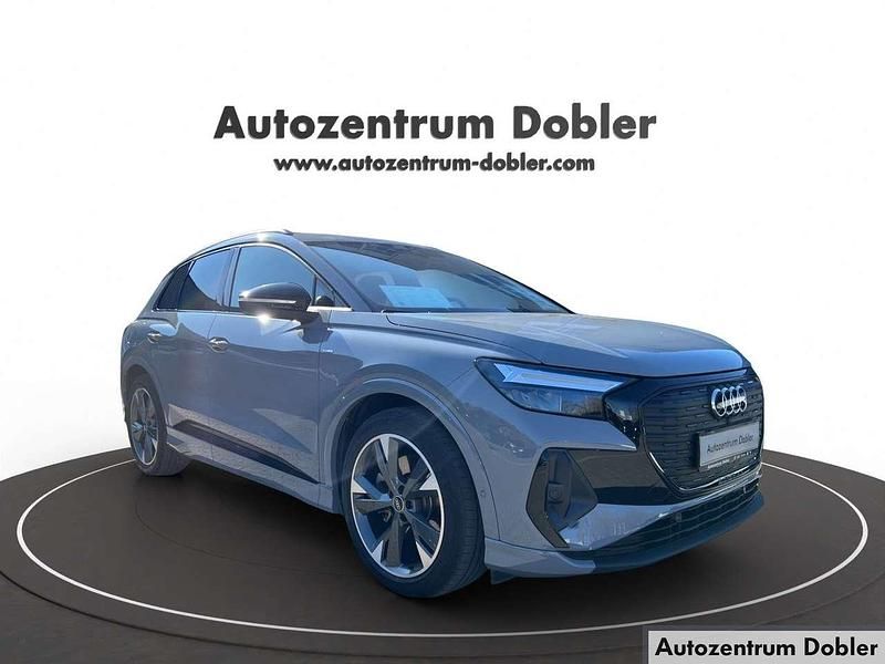Gebraucht Audi Q4 e-tron S-Line 150 kW (204 PS) 2023 Grau SUV