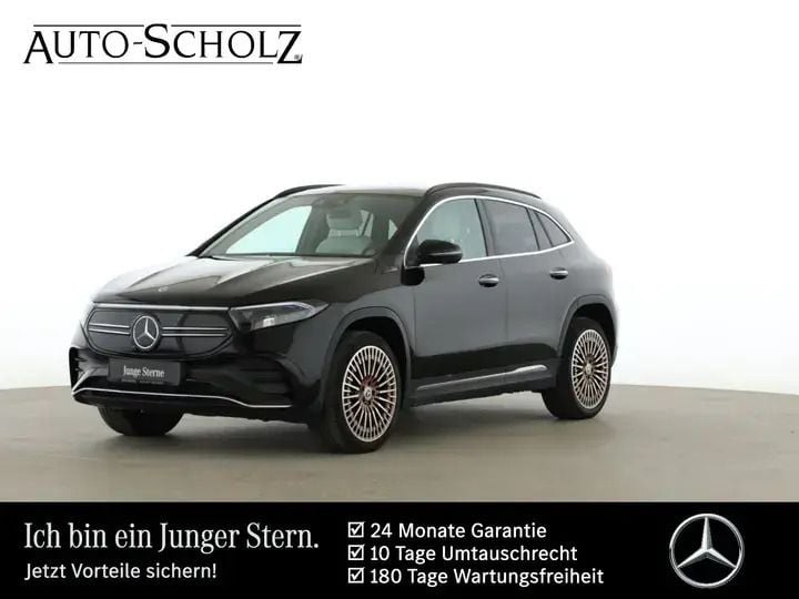 Unilack nachtschwarz Gebraucht 2022 Mercedes EQA250 Advanced SUV | 33.875 € (Fairer Preis) - Bild 1/4