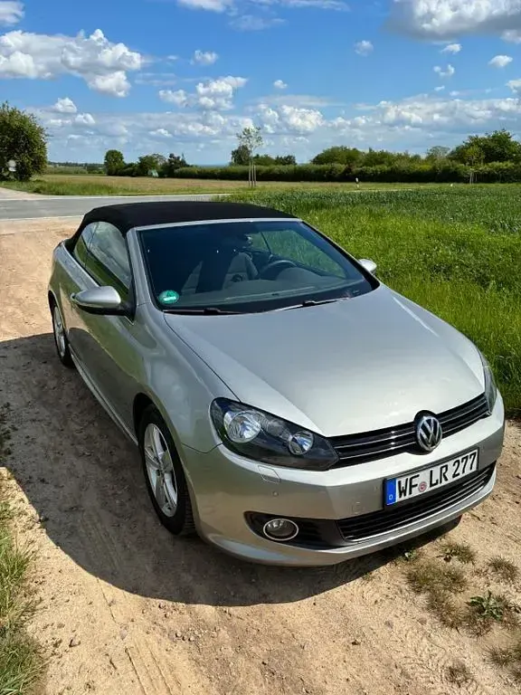 Gebraucht VW Golf Cabriolet 150 PS (110 kW) 2016 Silber Cabrio