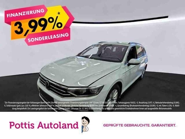 Weiss Gebraucht 2023 VW Passat Business Kombi | 28.443 € (Superpreis) - Bild 1/3
