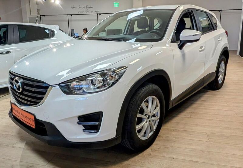 Weiß Gebraucht 2017 Mazda CX-5 Prime-Line SUV | 14.890 € (Etwas zu teuer) - Bild 1/4