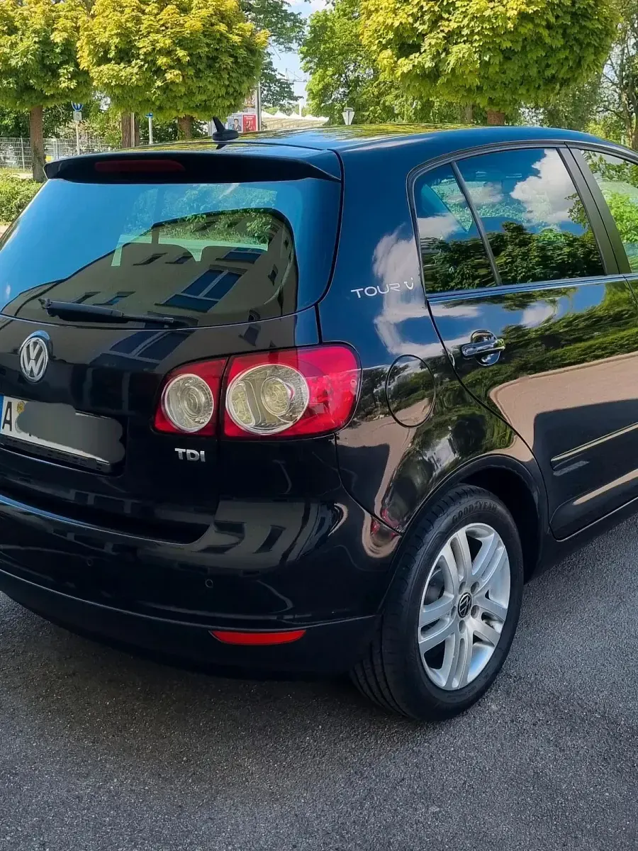 Gebraucht VW Golf Plus Cross 105 PS (77 kW) 2007 Schwarz Van / Kleinbus