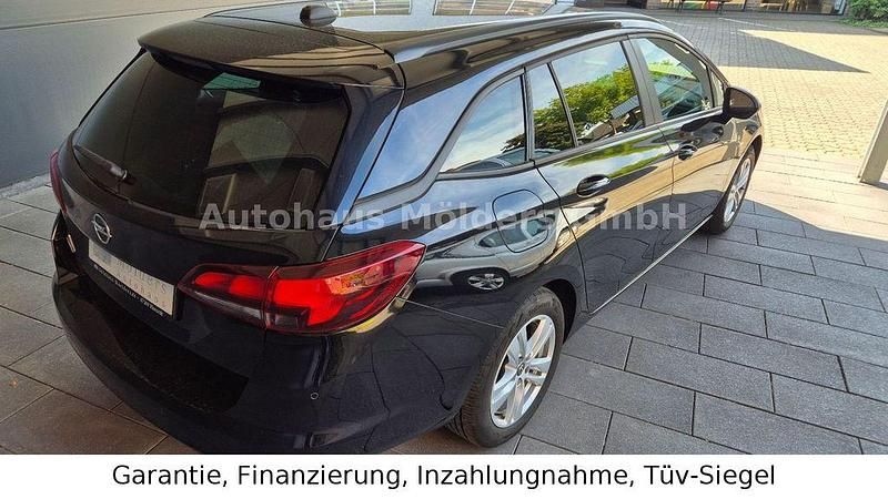 Gebraucht Opel Astra 131 PS (96 kW) 2021 Schwarz Kombi