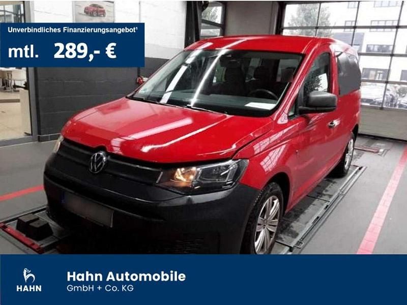 Kirschrot Gebraucht 2021 VW Caddy Maxi Van / Kleinbus | 21.490 € (Fairer Preis) - Bild 1/3