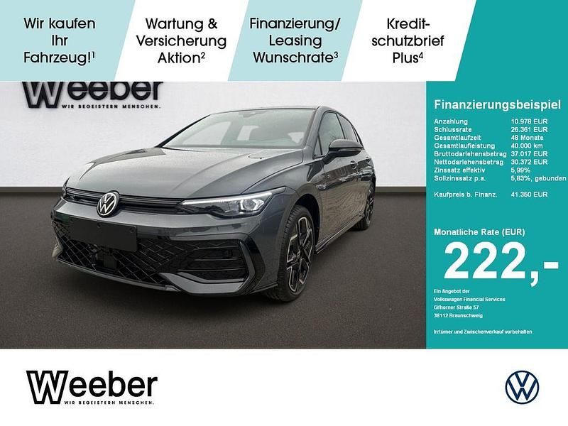 Grau Neu 2025 VW Golf VIII R-line Limousine | 41.350 € (Teuer) - Bild 1/4