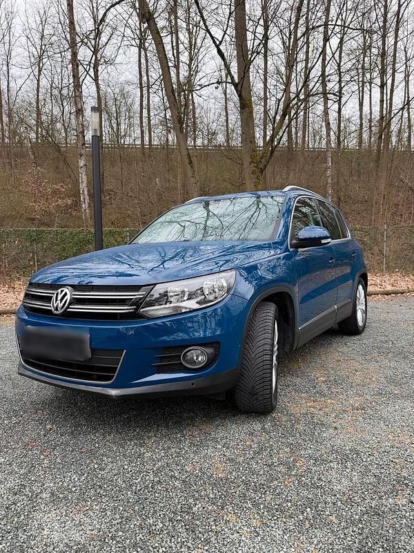 Gebraucht VW Tiguan 103 PS (75 kW) 2012 Blau SUV