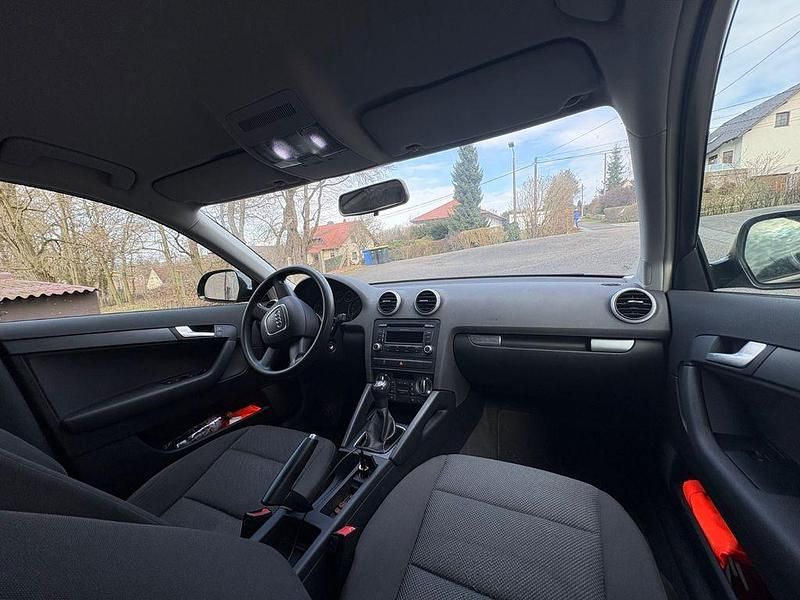 Gebraucht Audi A3 Ambiente 102 PS (75 kW) 2008 Schwarz Kleinwagen