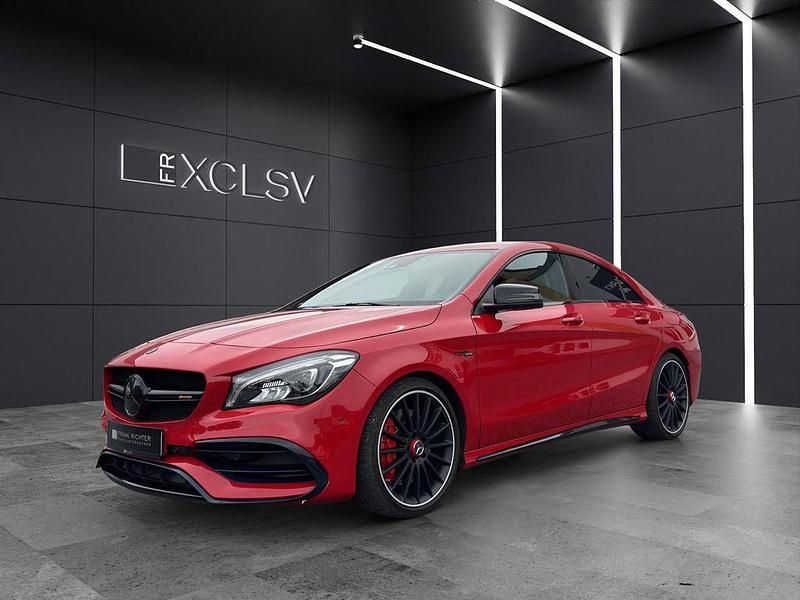 Rot Gebraucht 2018 Mercedes CLA45 AMG AMG Limousine | 31.900 € (Fairer Preis) - Bild 1/4