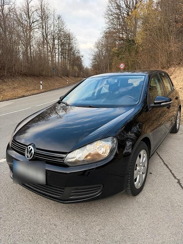 Gebraucht VW Golf VI 122 PS (89 kW) 2009 Schwarz Kleinwagen