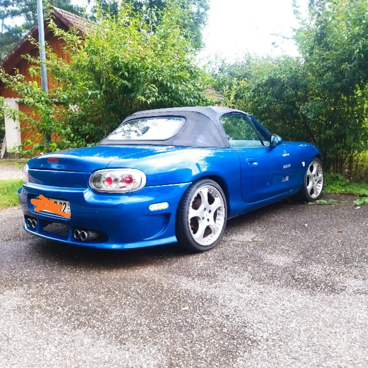 Occasion Mazda MX5 140 ch (102 kW) 1999 Bleue Cabriolet