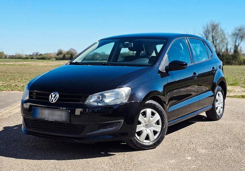 Gebraucht VW Polo Trendline 69 PS (50 kW) 2011 Schwarz Kleinwagen