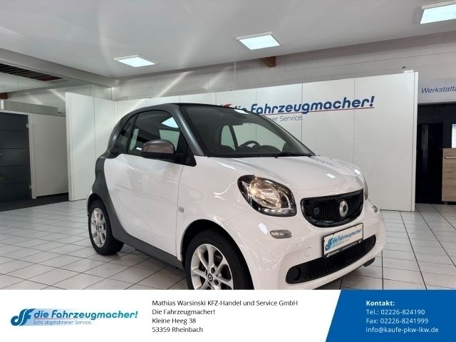 Matt) (weiss Gebraucht 2019 Smart ForTwo Electric Drive Coupé | 7.988 € (Teuer) - Bild 1/4