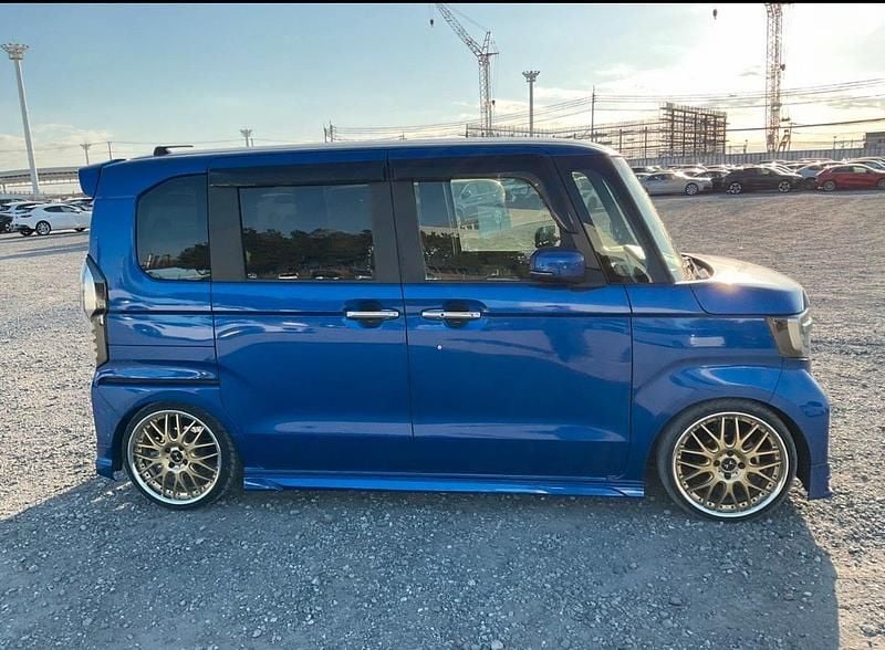 Gebraucht Honda N Box 64 PS (47 kW) 2018 Blau Van / Kleinbus