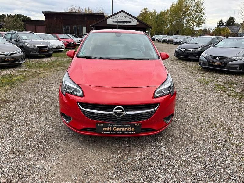 Gebraucht Opel Corsa Innovation 90 PS (66 kW) 2015 Rot Kleinwagen