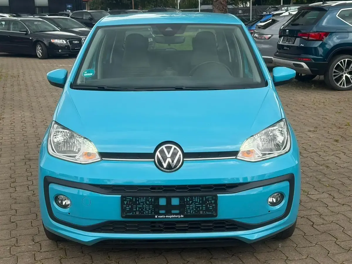 Gebraucht VW up! Basis 65 PS (47 kW) 2023 Blau Kleinwagen