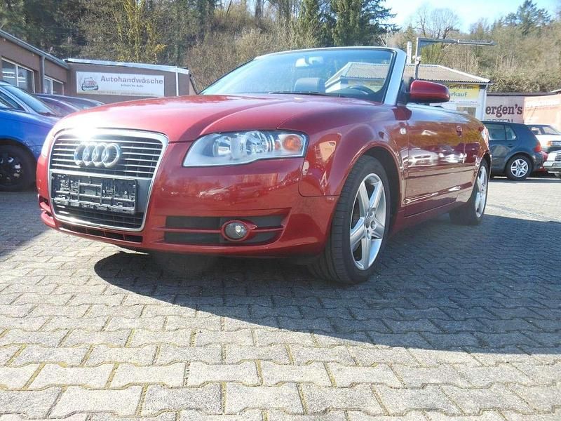 Gebraucht Audi Cabriolet 200 PS (147 kW) 2007 Granatrot perleffekt Cabrio