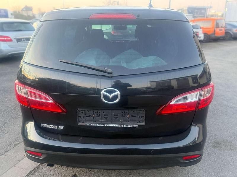 Gebraucht Mazda 5 Sendo 116 PS (85 kW) 2015 Onyxschwarz metallic Van / Kleinbus