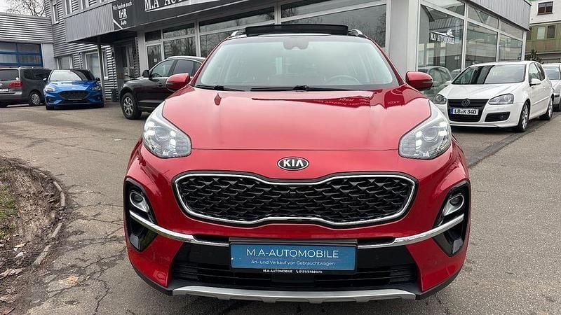 Rot Gebraucht 2019 Kia Sportage Platinum Edition SUV | 17.990 € (Guter Preis) - Bild 1/4