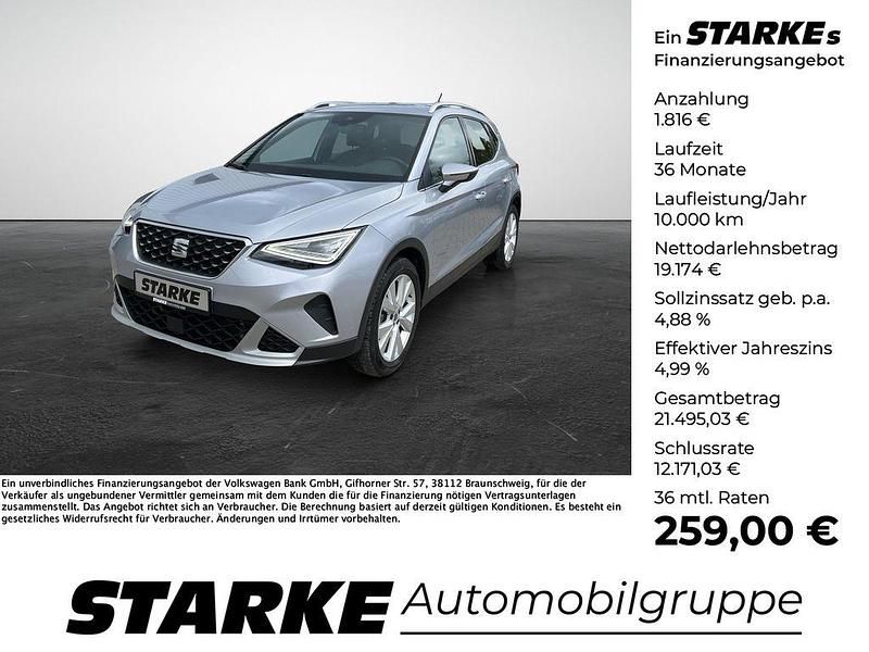 Silber Gebraucht 2022 Seat Arona Xperience SUV | 20.990 € (Fairer Preis) - Bild 1/4