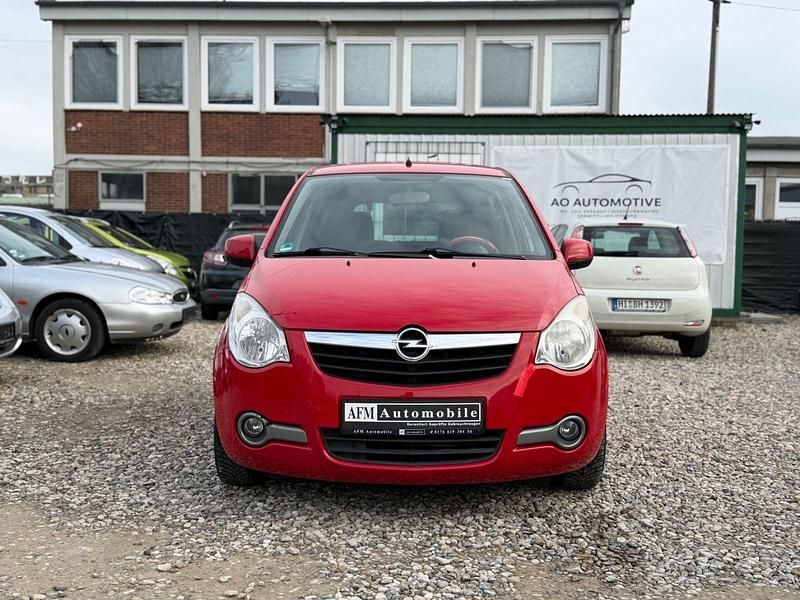 Gebraucht Opel Agila Edition 65 PS (47 kW) 2010 Rot Kleinwagen