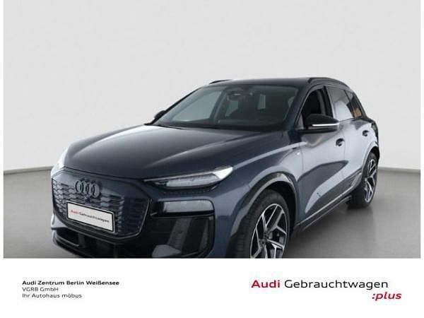 Blau (plasmablau) Gebraucht 2025 Audi Q6 e-tron S-Line SUV | 73.490 € (Superpreis) - Bild 1/4