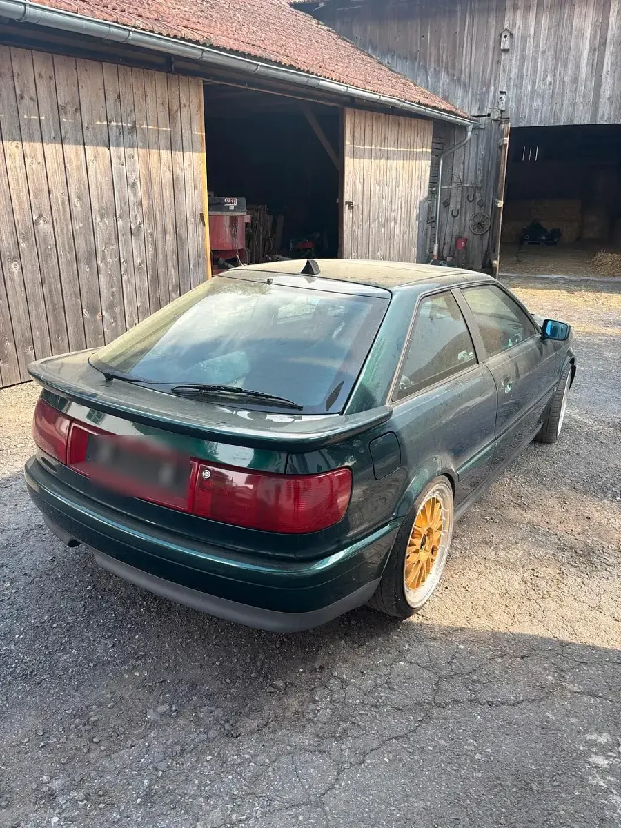 Gebraucht Audi Coupé 220 PS (161 kW) 1990 Grün Coupé