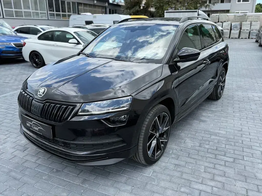 Gebraucht Skoda Karoq SportLine 190 PS (139 kW) 2020 Schwarz SUV