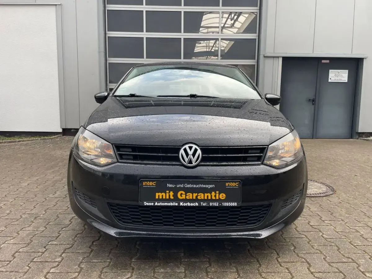 Brugt VW Polo Trendline 69 HK (50 kW) 2010 Sort Hatchback