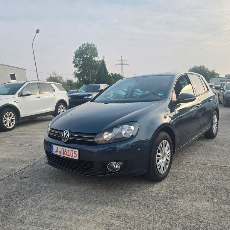 Blau Gebraucht 2010 VW Golf VI Team Limousine | 5.990 € (Fairer Preis) - Bild 1/4