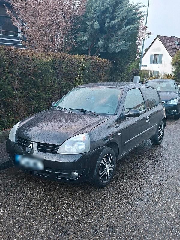 Gebraucht Renault Clio II Campus 65 PS (47 kW) 2008 Schwarz Kleinwagen