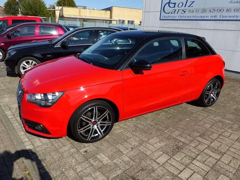 Gebraucht Audi A1 Attraction 86 PS (63 kW) 2014 Misanorot perleffekt Kleinwagen