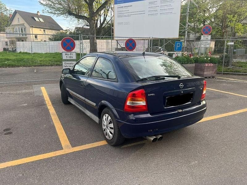 Gebraucht Opel Astra 75 PS (55 kW) 1999 Blau Coupé