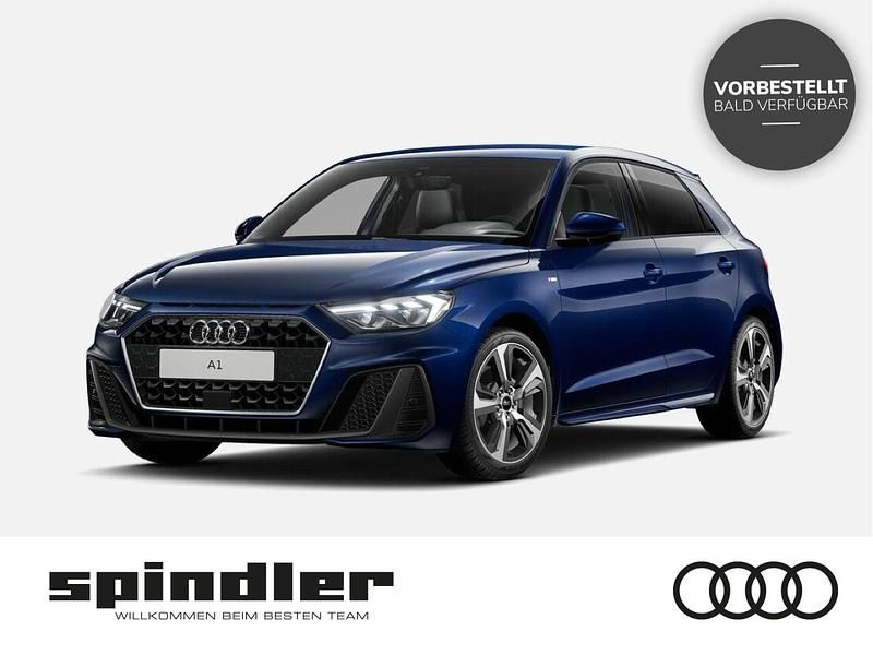 Blau Neu 2025 Audi A1 Sportback S-Line Kleinwagen | 29.214 € (Guter Preis) - Bild 1/4
